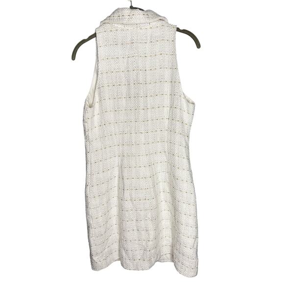 NWT Anthropologie Hutch Sofia Mod Sleeveless Tweed Blazer Mini Dress Size 8 - Picture 7 of 7